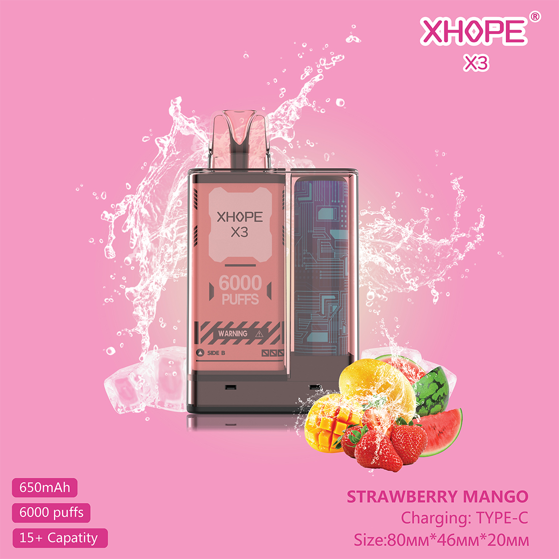 XHOPE X3 6000 Puffs